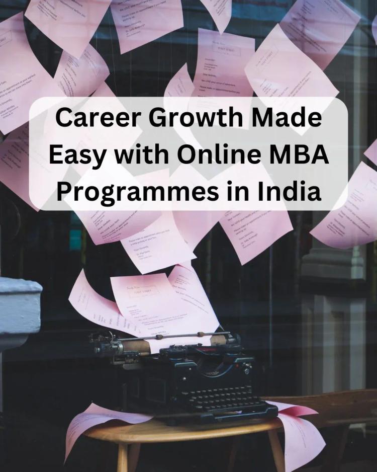 Online MBA career growth