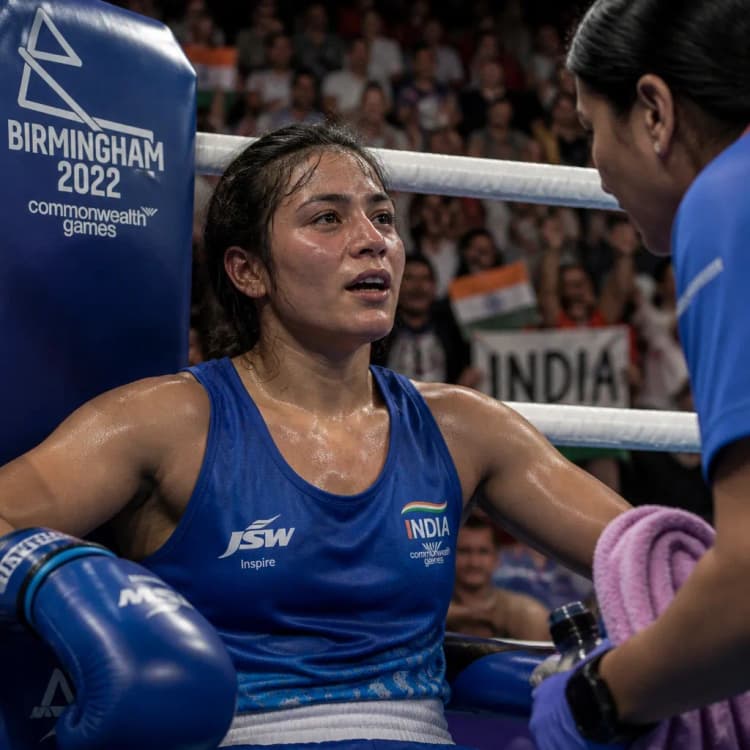 Sakshi Chaudhary Commonwealth Medal 