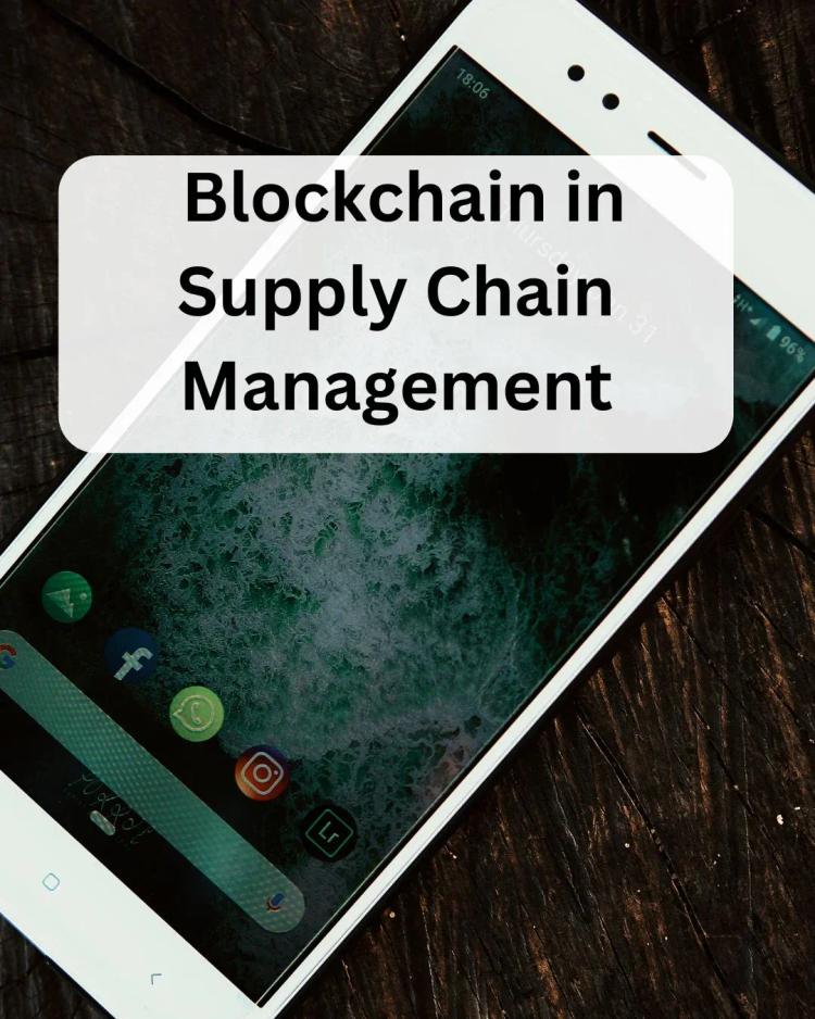 blockchain in supply chain management