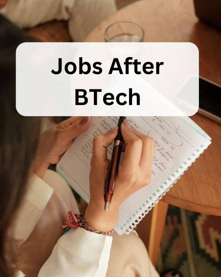 jobs after BTech