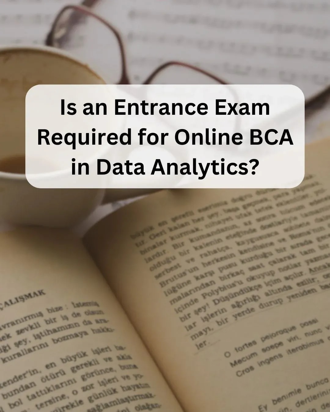 Online BCA in Data Analytics