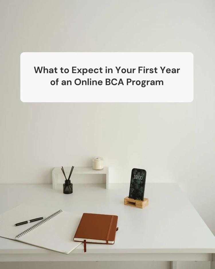 Amity Online First Year Online BCA Experience