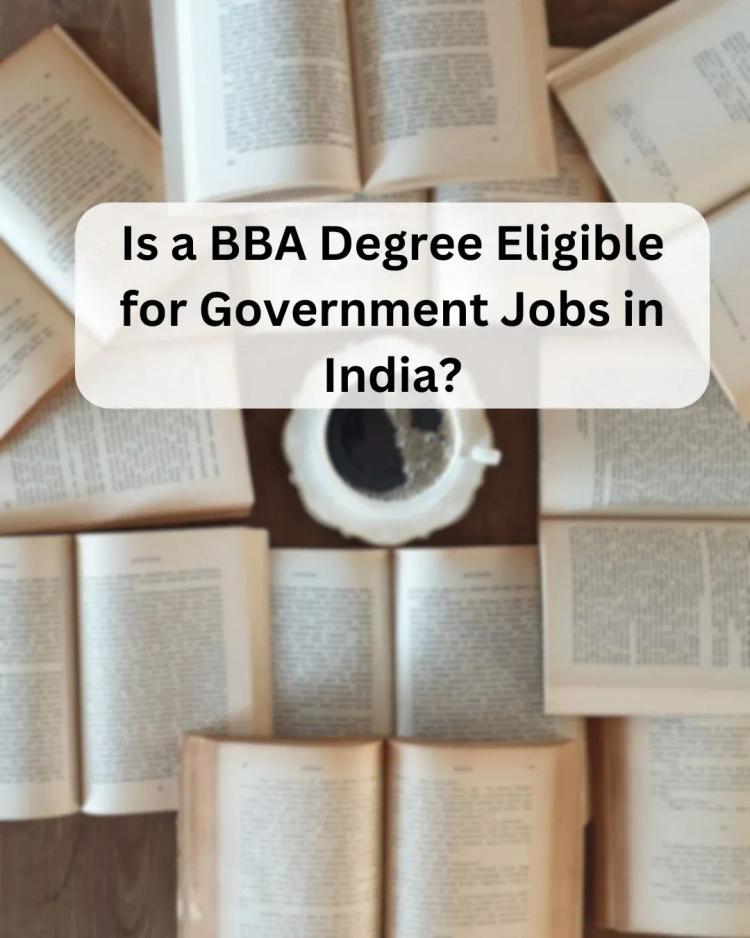 Amity Online Government jobs after BBA