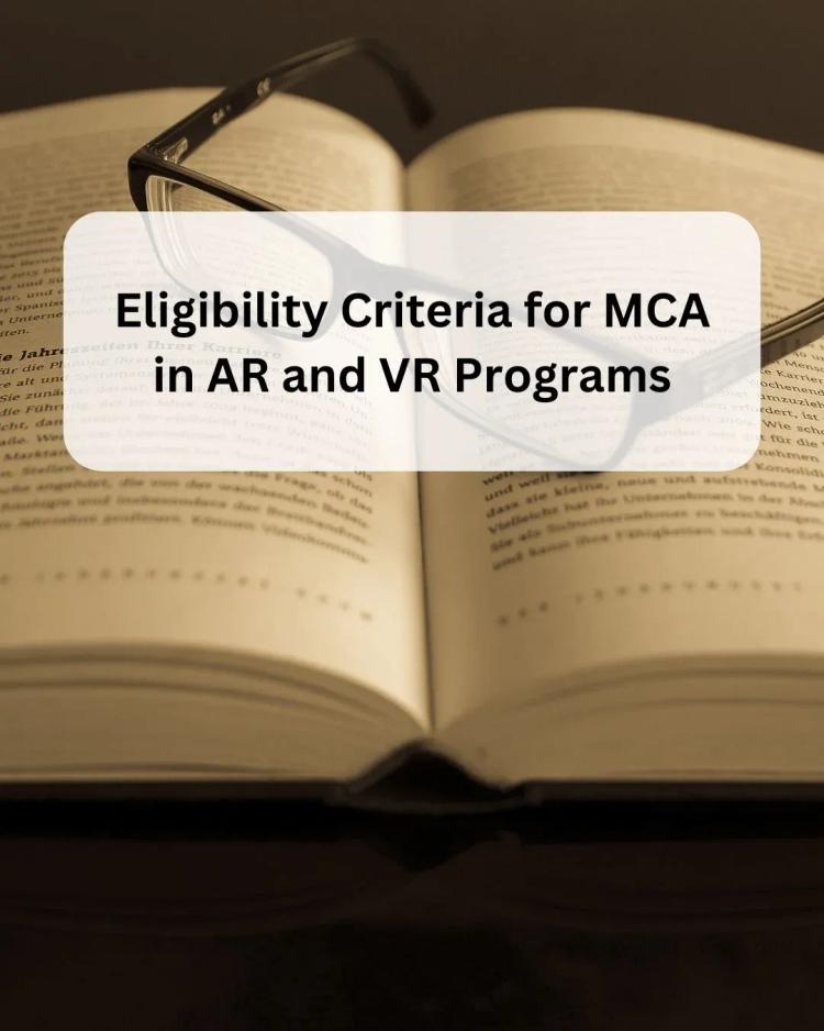 Amity Online MCA AR VR Eligibility