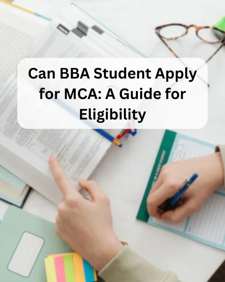 Amity Online MCA eligibility after BBA