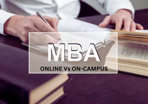 Amity Online Online Vs. On-Campus MBA in India