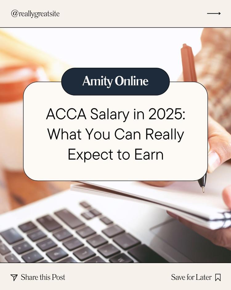 Amity Online acca salary